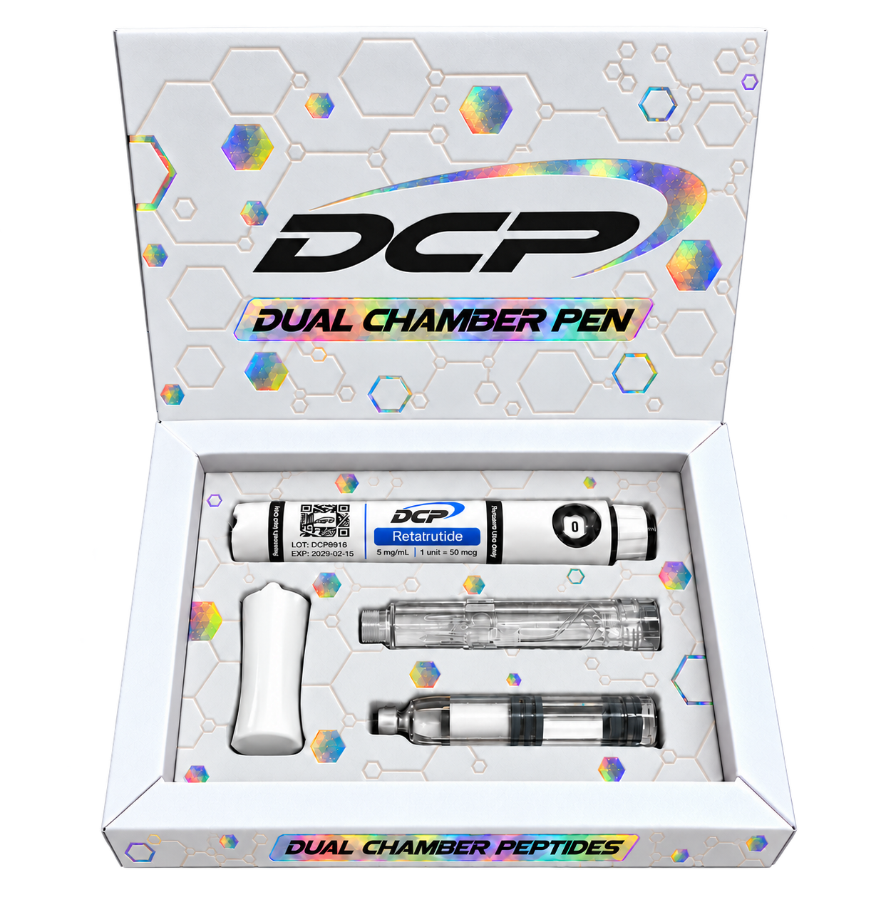 DCP presentation box with pen and cartridge